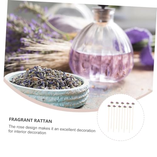 Palitos de ratán natural para difusor 10 pcs miniatura 3