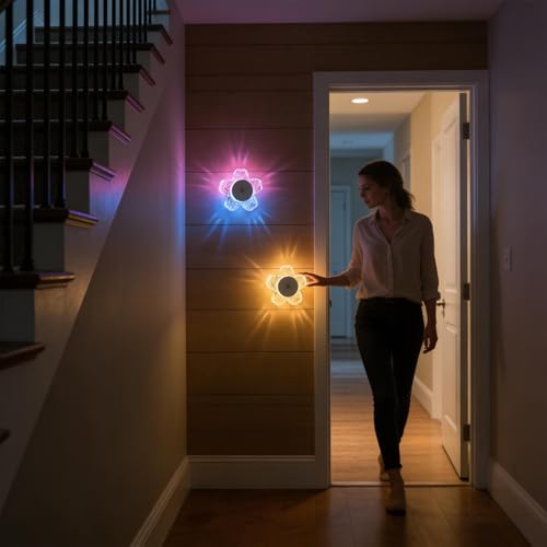 Lámpara LED magnética con sensor para iluminar zonas oscuras sin cables 2