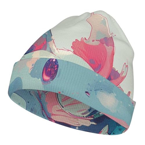 Union Jack FlagChildren's Warm Knitted Hat, Suitable for All Seasons and Daily Wear