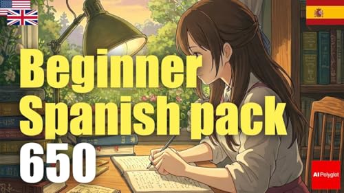 Beginner Spanish Pack 650 | Passive listening | L2Language | with hiragana