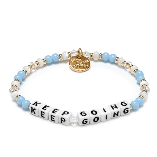 Original and Friendship Bracelet, Made with Colorful Beads and Plated Brass Hardware, Handcrafted Design & Positive Message