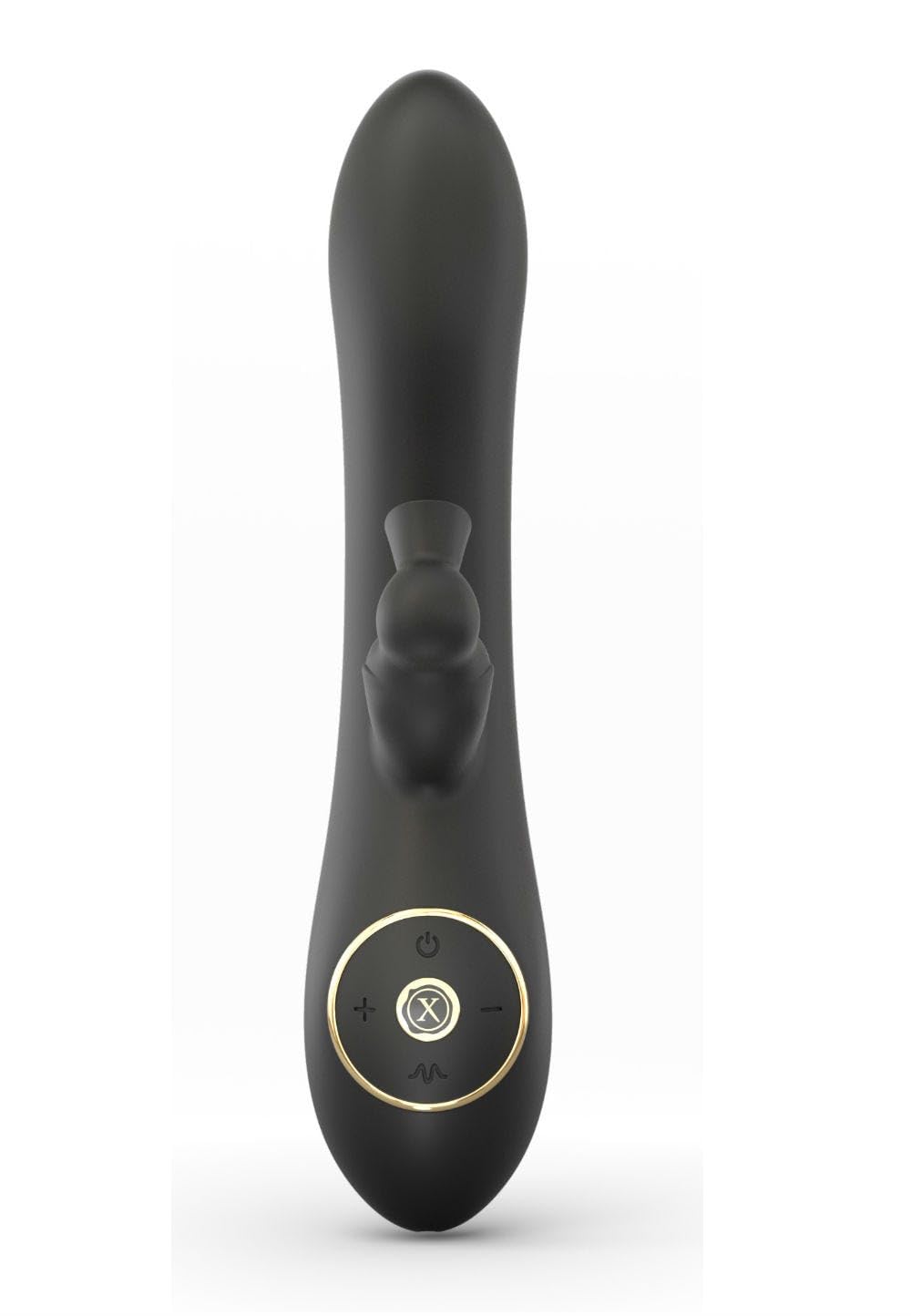 Dorcel Divine Sucker - 6072141 Vibratori rabbit Noir Ø 3,5 x 20,5 cm