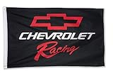 FLAMOW WHGJ Car Flag 3x5 ft for Racing Chevy Large Decor Emblem Outdoor/Indoor Banner
