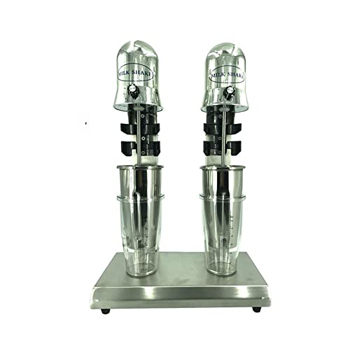 Retro Milkshake Maker 180W Stand Mixer Machine Grey Hacer Espuma de Leche, Bebidas frías, café Helado, café Helado, Crema de fácil Acceso