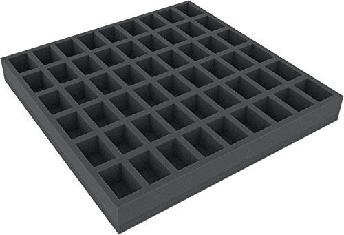 Feldherr AG035ZC02 35 mm Schaumstoffeinlage mit 54 Fächern kompatibel mit Zombicide Brettspiel Box – Bild 7
