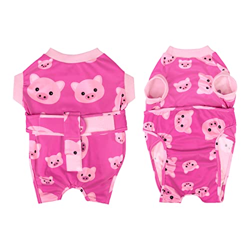 CuteBone Halloween-Hundechirurgie-Erholungsanzug Katze Chirurgischer Strampelanzug weibliche Körperanzüge männlich Verhindern Sie, DASS das Haustier Wunden leckt SSF01XS-DE