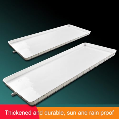 Bac de récupération pour climatiseur portable en acier durable avec kit complet