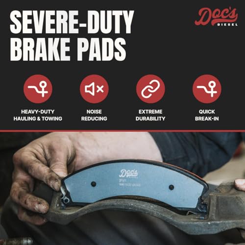 Doc's Diesel Front and Rear Brake Pads