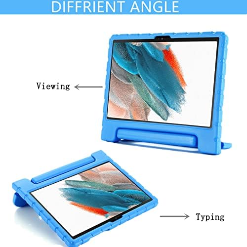KAVON for Samsung Galaxy Tab A8 10.5 inch Case 2022, SM-X200/SM-X205/SM-X207 Lightweight Protective Handle Cover Convertible Shockproof Tablet Cover for Samsung Galaxy Tab A8 2021 (Blue)