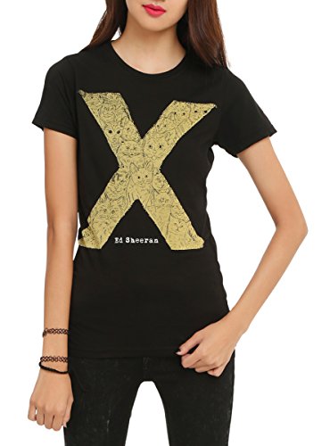 Hot Topic ED Sheeran X Cats Girls T 