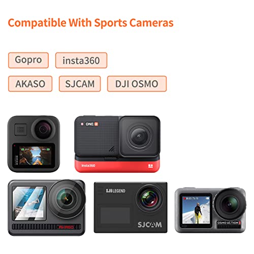 Uurig Telescopic Selfie Stick Long With Tripod, Waterproof Hand Grip, For Insta360 Gopro Hero 10 9 8 7 6 5 4 3 2, Fusion, Max, Session, Akaso, Sjcam, Dji Osmo Action Cameras #TOP5