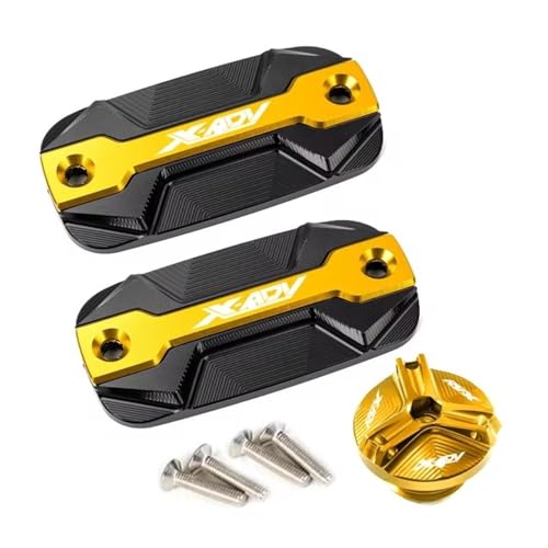 �̂��߂Ƀz���_ XADV X-ADV 300 750 1000 2017-2024 �p�B�I�[�g�o�C�u���[�L�t���U�[�o�[�J�o�[ & �G���W���I�C���t�B���[�L���b�v(Yellow)