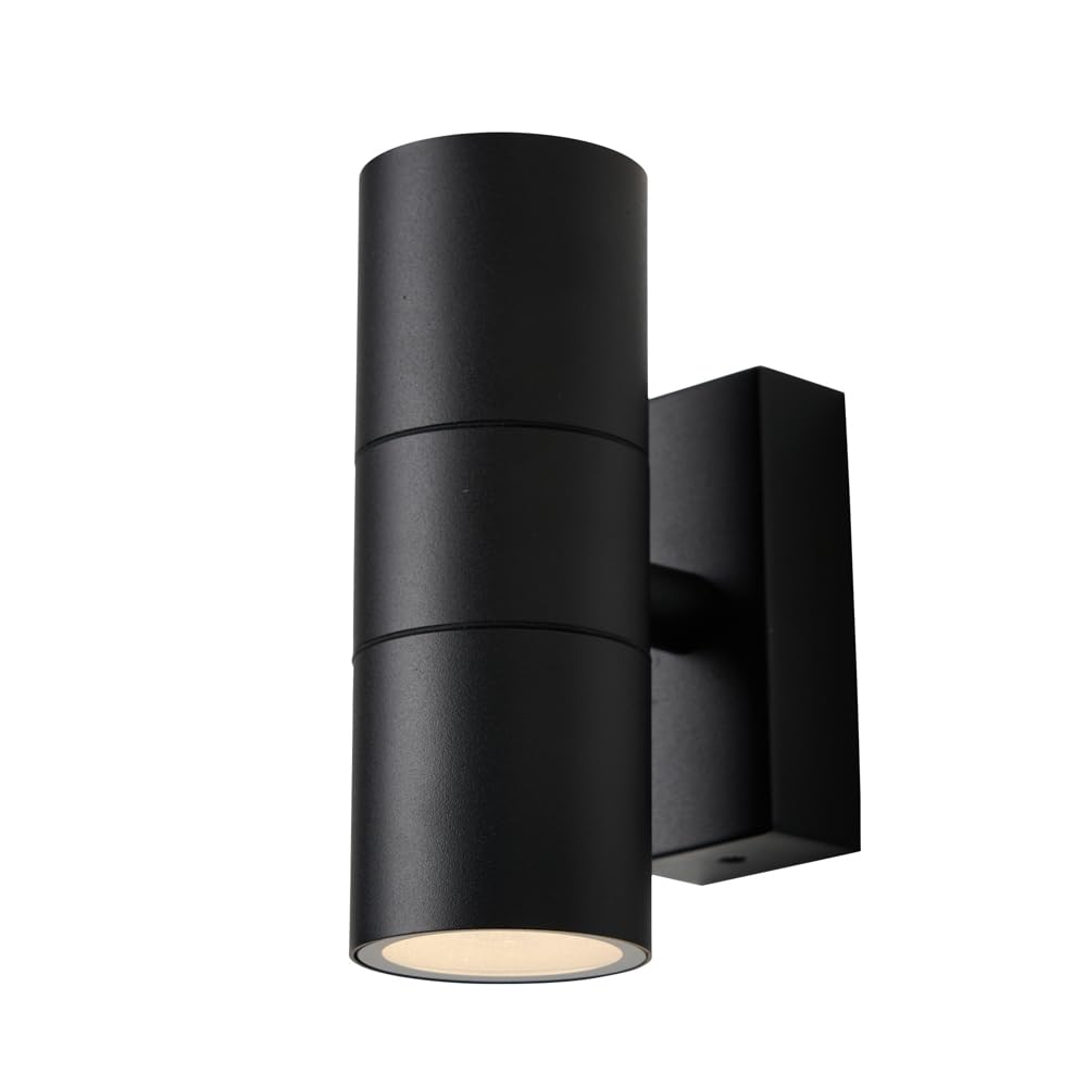 Litecraft Kenn Black Up And Down Outdoor Wall Light from B&Q