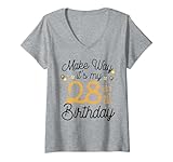 Photo Gallery donna make way its my 28th birthday queen 28 anni donne maglietta con collo a v Photo Gallery donna make way its my 28th birthday queen 28 anni donne maglietta con collo a v