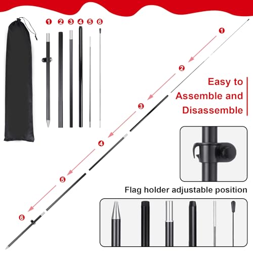 Image of Buryeah 3 Sets Now Open Feather Flag Banner for Business Advertising 7 Feet Tall Grand Opening Feather Flag Sign with Fiberglass Pole Kit Rotating Ground Spike and Portable Bag(Red)