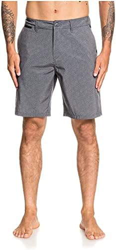 Quiksilver Men&#39;s Union Amphibian Hybrid 20 Inch Outseam Water Friendly Short