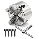 Yunnergo K72-100 Lathe Independent Chuck 4 Inch Manual Chuck 4 Jaw 3500 r/min