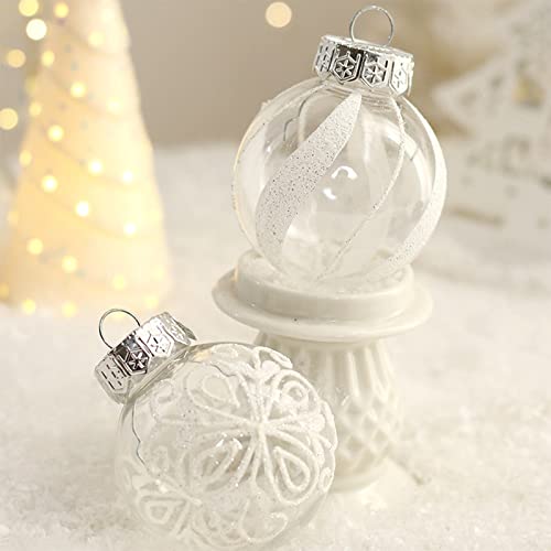 Fotrsta 25 PCS Silver Christmas Ball Ornaments - Image 4