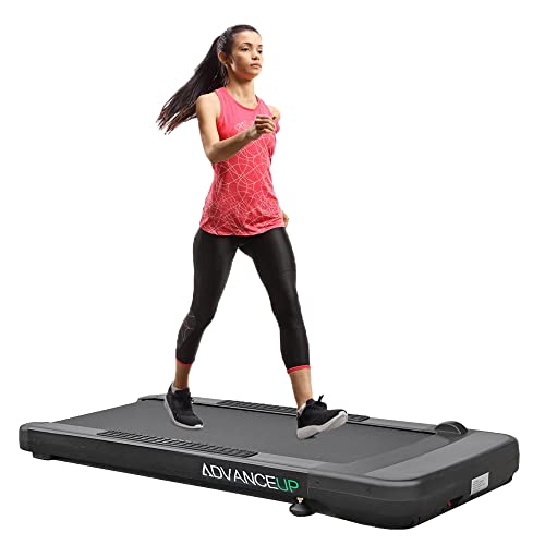 Image of Under Desk Electric Walking Treadmill, for Home Office Standing Desk and Cubicles, Slim 3 Workout Modes & 12 Auto Programs, Fitness Cardio Indoor Jogging Exercise Machine Black