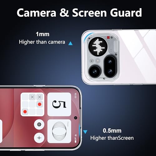 Image of for Nothing Phone (4a) Pro Screen Protector(1 pack) Tempered Glass flim with case,9H Hardness,Anti-Scratch, Case Friendly, Bubble Free,HD Clear