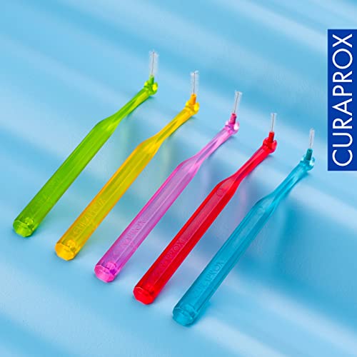 Curaprox - Curaprox interdental brushes with holder (mix of sizes Prime 06 011 Plus) 5 pcs - - Image 6