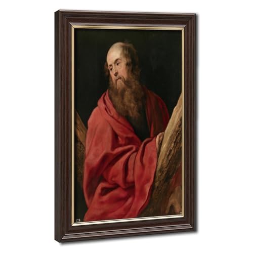 Impression sur toile Saint Andrew Rubens cadre suspendu decoration bureau