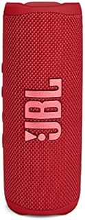 JBL Flip 6 Portable Bluetooth Speaker with 2-way speaker system and powerful JBL Original Pro Sound, up to 12 hours of playtime, in red