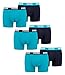 Produktbild PUMA Herren Basic Boxer Unterwäsche, 796 - Aqua / Blue, XXL
