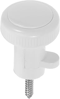 Outanaya White Glass Window Handle Replacement for Casement Windows