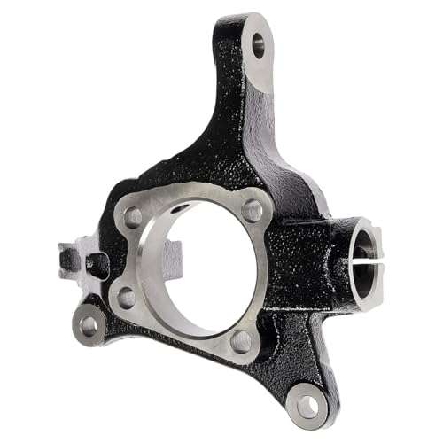Image of Detroit Axle - Front Right Steering Knuckle for Subaru Outback Legacy Forester Impreza WRX XV Crosstrek, Passenger Side Steering Knuckle Assembly Replacement