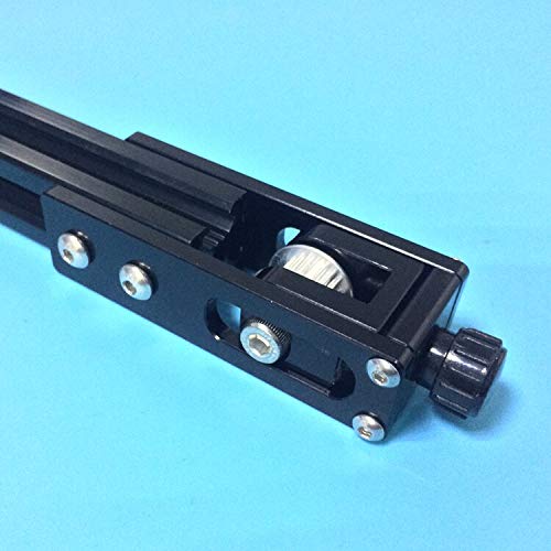 Lysee 3D Printer Parts & Accessories - 2020 Aluminum Profile X-axis synchronous Belt Stretch X3 straightening tensioner 3D Printer - (Color: Black)
