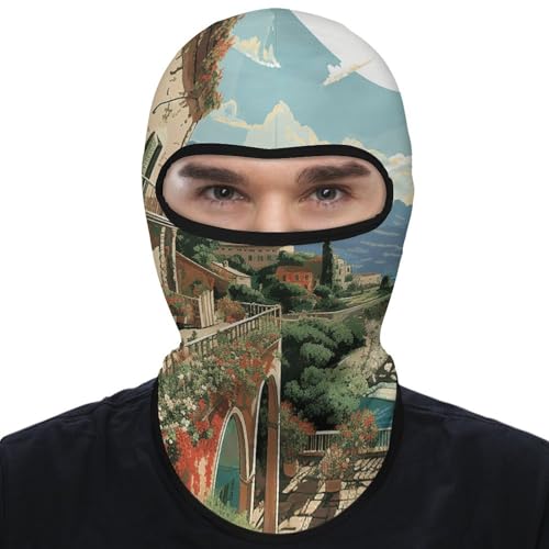 Balaclava para hombre, máscara para esquí y ciclismo, cubreboca para verano e invierno, protección facial multifuncional miniatura 7