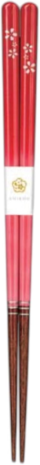J-kitchens 10 Pair Set of Chopsticks, Lunch, Picnic, Excursions, Sports Events, Guests, Entertaining, Wooden, Natural Flowers, 8.3 inches (21.0 cm), Dishwasher Safe, Made in Japan