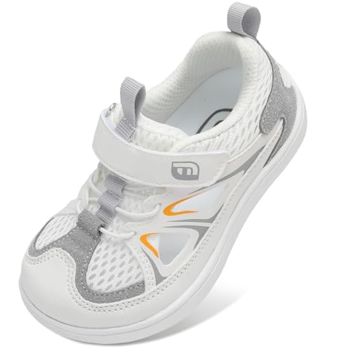 Image of JOINFREE Toddler Sandals Kids Wide Girls Boys Aqua Athletic Sneakers Barefoot Beach Sandals Quicky-Dry Non-slip Outdoor Water Sports Hiking Sandals Summer Water Shoes for Pool River Swim