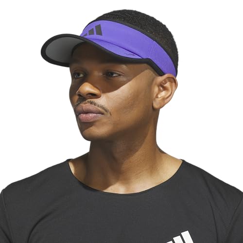 Image of adidas Men's Superlite Visor - Lightweight Moisture-Wicking Running Hat