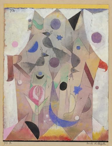 Pinturas famosas figura pintura famosos cuadros Usignoli persiani de Paul Klee 60x90cm