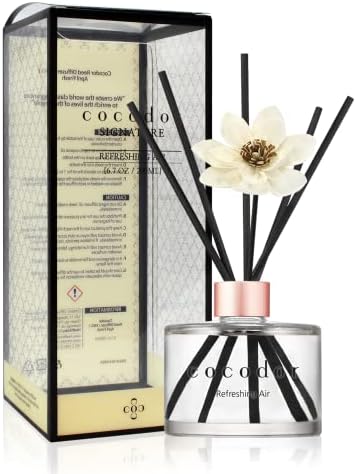 COCODOR Lavender Reed Diffuser/Garden Lavender / 6.7oz(200ml) / 1 Pack/Home Decor & Office Decor, Fragrance and Gifts 13