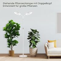 Garpsen Pflanzenlampe, Dual-Head-Vollspektrumlampe mit Ständer, 168 LEDs – Ansicht 6