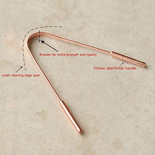 HealthAndYogaTM-Tongue-Cleaner-Scraper-Hygienic-Surgical-Grade-Non-Synthetic-Grip--Sterilizable-Tongue-Brush-Cleaner