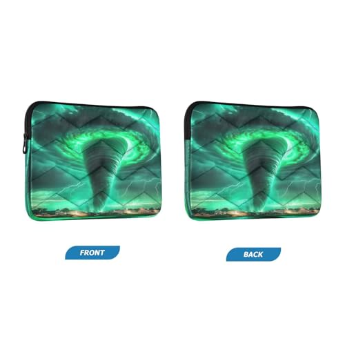 Funda para laptop 15-16 pulg impermeable verde miniatura 2