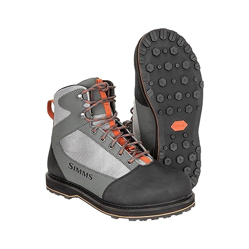 Image of Simms mens Tributary Rubber Sole Wading BootsBoots