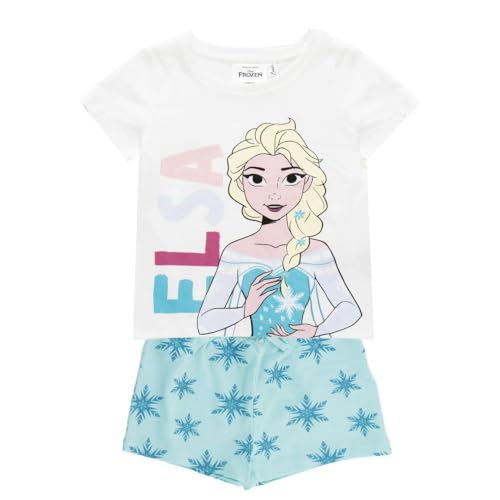 Pijama Corto Frozen niño y niña para Verano – Pijama Corto Frozen de Dos Piezas