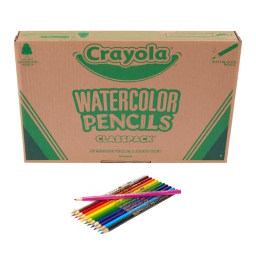 Crayola Classpack Watercolor Pencils (240 ct)