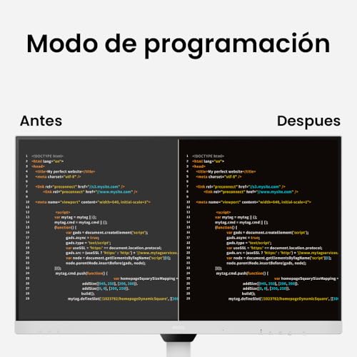 Image of BenQ GW2790QT Coding Monitor, 27 Inch (68.58 cm), IPS, 2K QHD 2560x1440, 75Hz, White, USB-C 65W PD, Coding Mode, 99% sRGB, Daisy Chain, Height Adjust, Noise Filter Speakers, HDMI, DP, USB Hub Monitor
