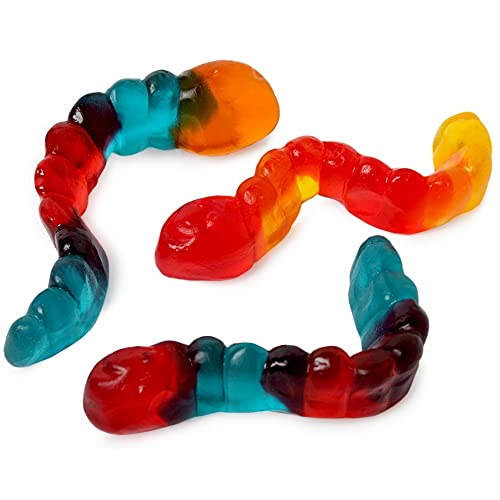Only Kosher Candy Gummy Worms Candy, Kosher Certified (2 Pounds)