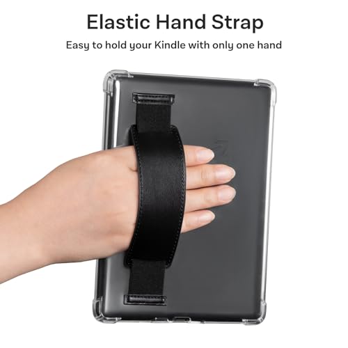 Image of CoBak 7 inch Clear Case, not for iPad (A0723) | Lightweight, Scratch-Proof Silicone Back Cover with Hand Strap