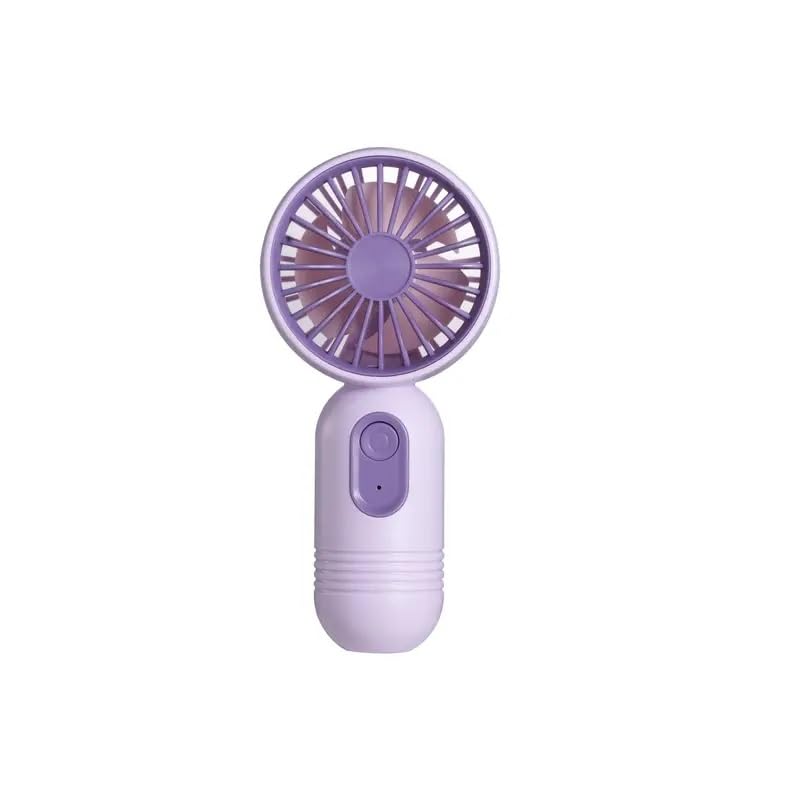 Mini Portable Fan With 3 Speeds, USB Rechargeable, Lightweight Handheld Fan For Women, Desktop Fan For Hot Weather, Suitable For Office, Outdoor, Travel And Camping. Keep Cool Anywhere!
