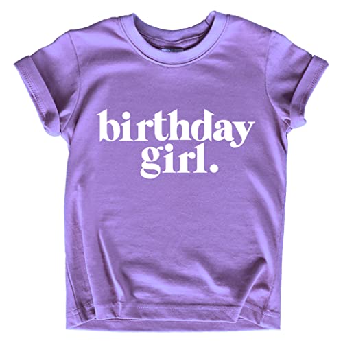 birthday girl shirt outfit year old kids for toddler 1st 2nd 3rd 4th 5th 6th 7th
