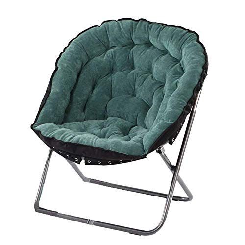 Mechanische Teile Klappstuhl Home Indoor Freizeitmöbel Hocker Großer Faltbarer Mondstuhl für Erwachsene So abnehmbares Lazy Sofa