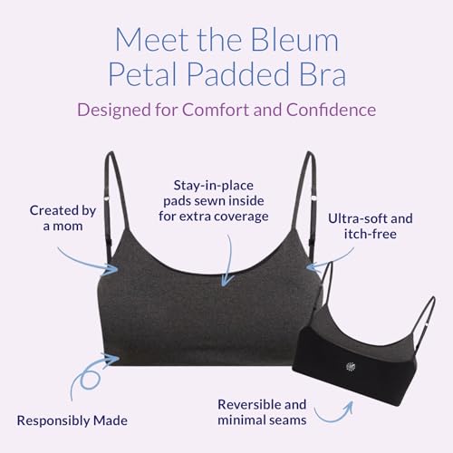 Bleum Petal Padded Bra | Teens & Tweens Bra, Sewn-In Pads, Adjustable, Seamless2